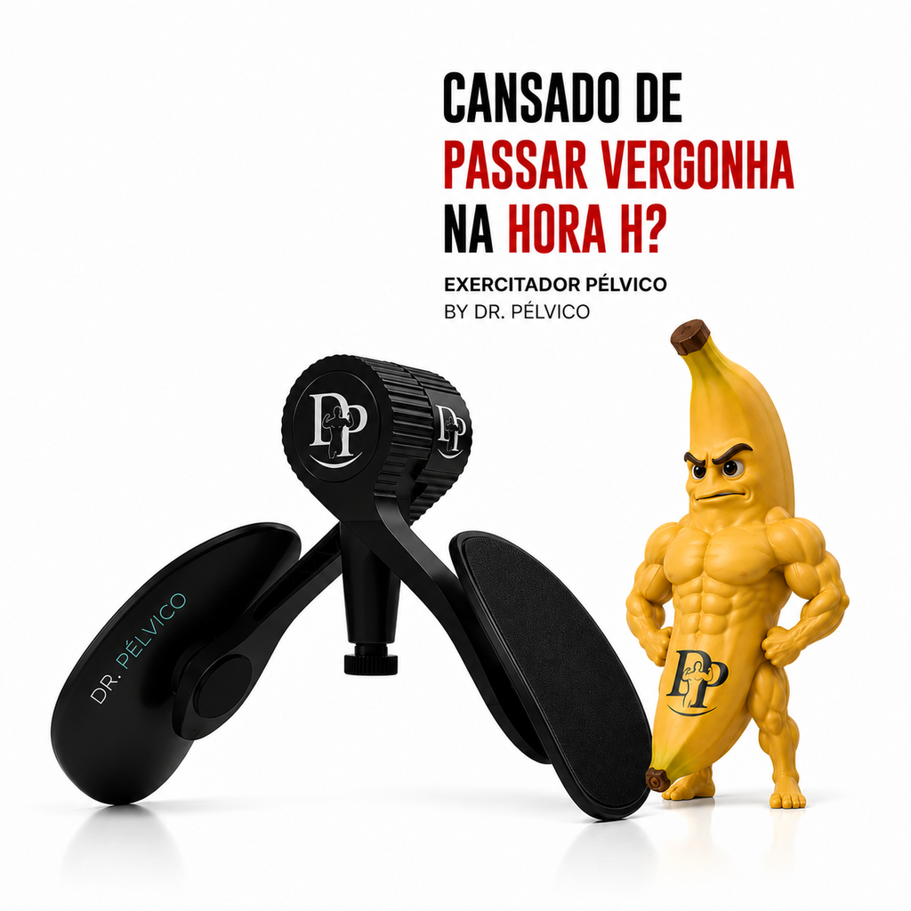 Dr. Pélvico® Ultra – Exercitador Pélvico Premium com Resistência Ajustável | Modelo Original | Frete Exclusivo + Manual de Instruções com Aulas