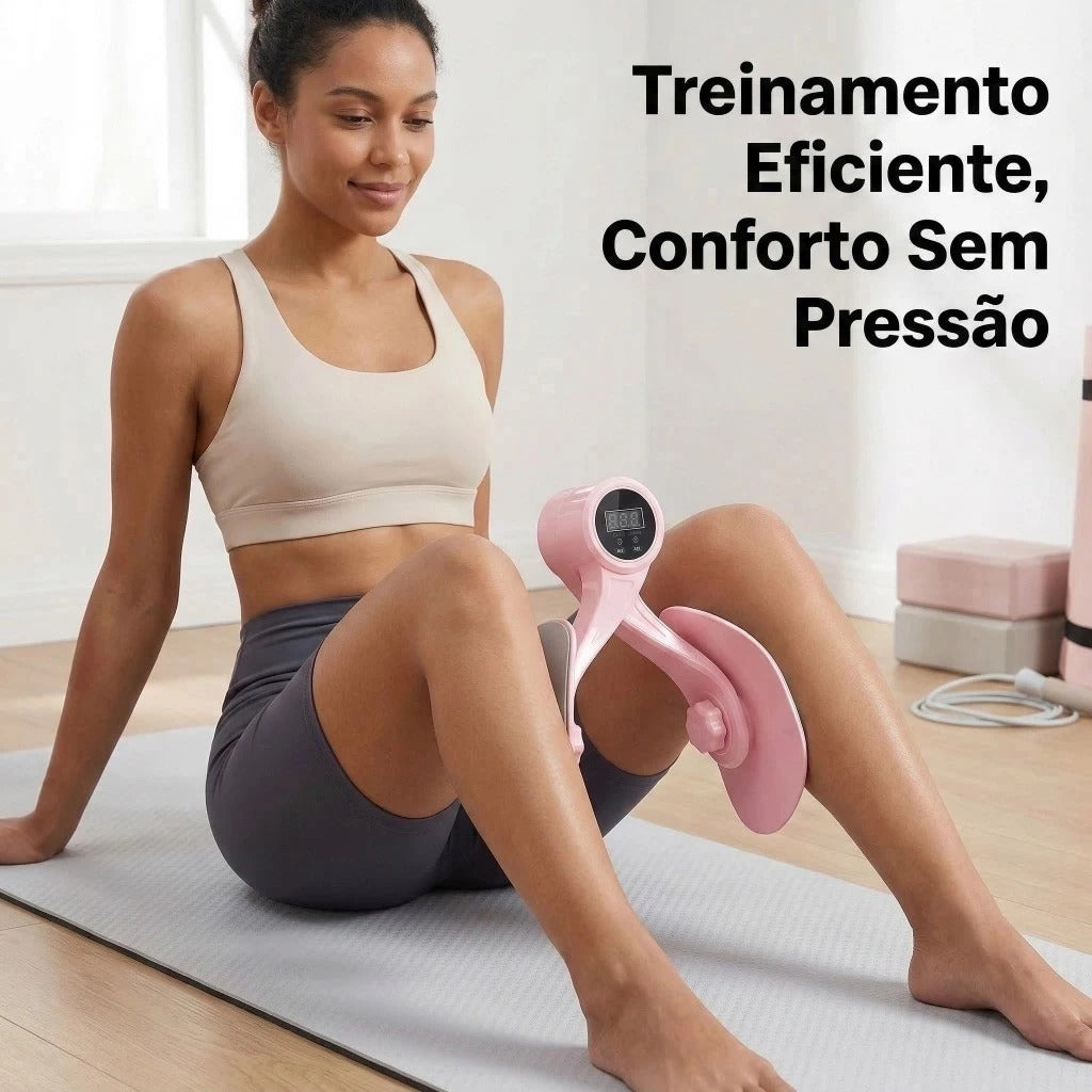 Dr. Pélvico® Ultra Black – Exercitador Pélvico Premium Original | Resistência Ajustável | Frete Exclusivo + Manual com Aulas